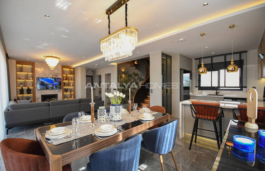 خانه های لوکس با استخر و باغ خصوصی در آلانیا 9