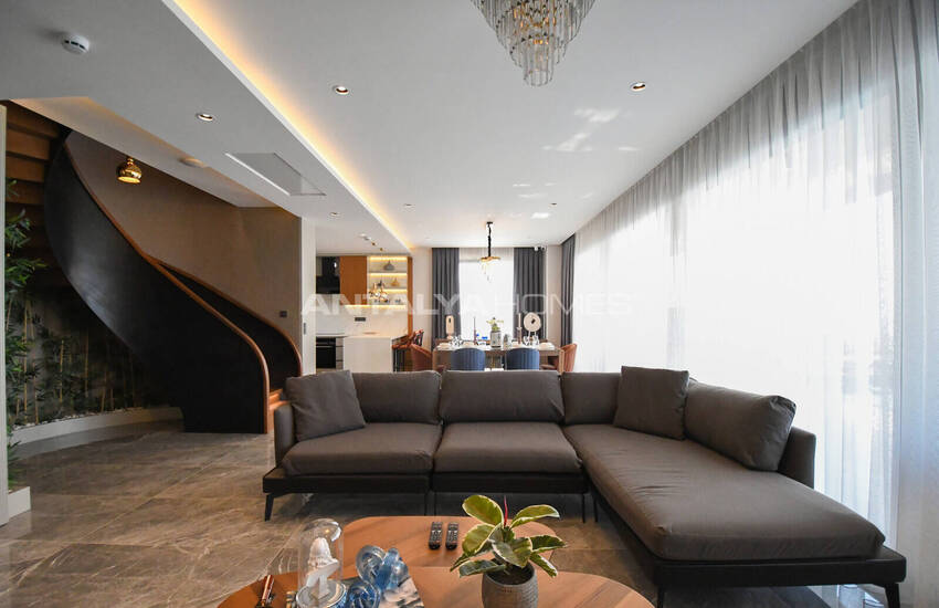 خانه های لوکس با استخر و باغ خصوصی در آلانیا 4