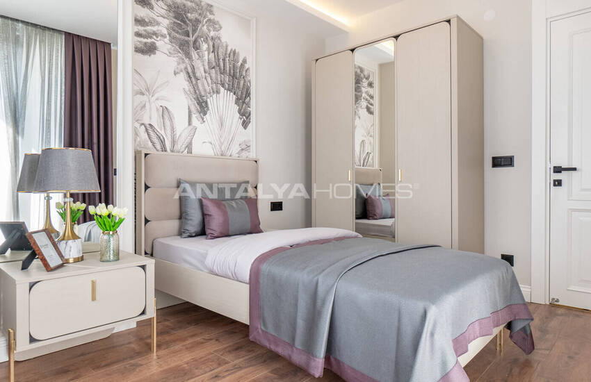 Alanya'da Otel Konseptli Lüks Projede Şık Daireler 26