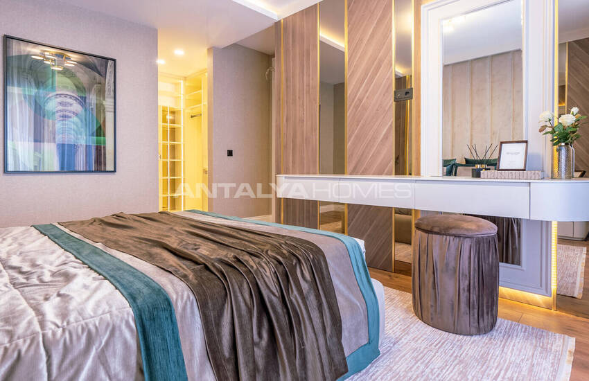 Alanya'da Otel Konseptli Lüks Projede Şık Daireler 29