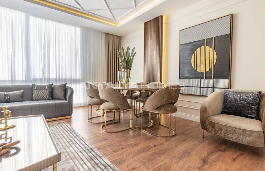 Alanya'da Otel Konseptli Lüks Projede Şık Daireler 12