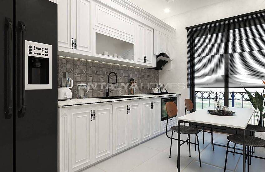 Flats Suitable for Investment in New Project in Alanya 13