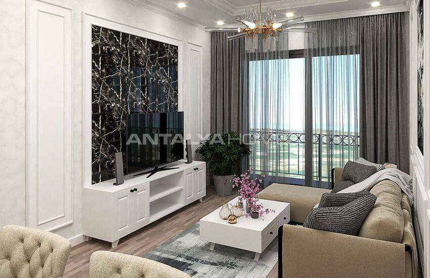 Flats Suitable for Investment in New Project in Alanya 10