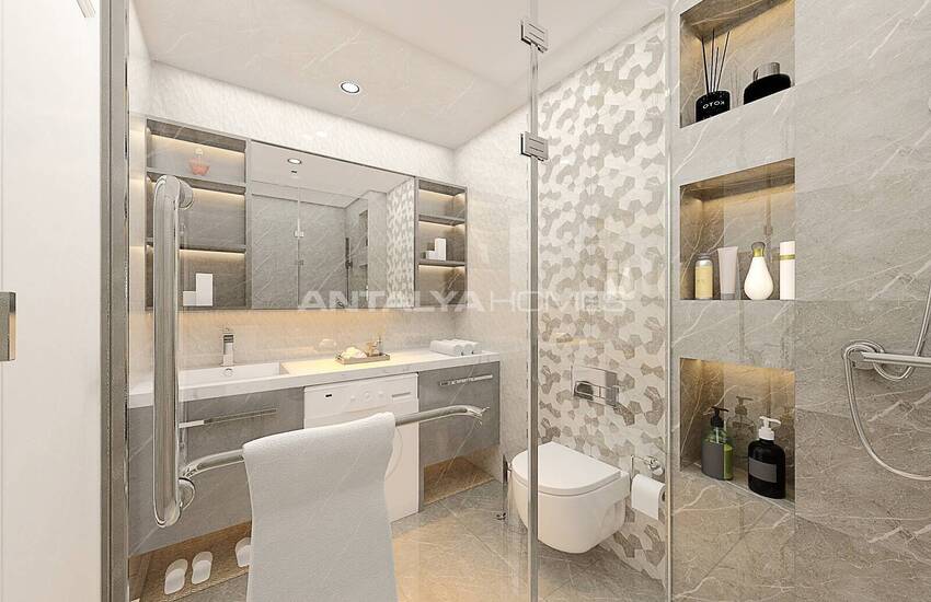 Luxe Woningen In Nieuw Complex Met Zeezicht In Alanya 37