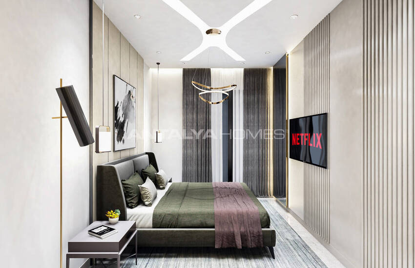 Cheap Sea and Nature View Properties for Sale in Alanya Oba 26