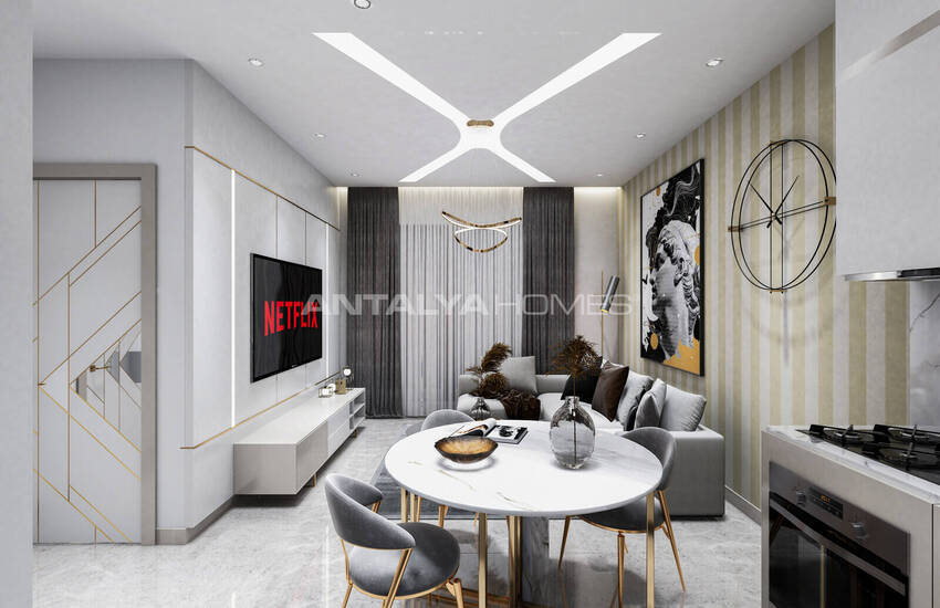 Cheap Sea and Nature View Properties for Sale in Alanya Oba 30