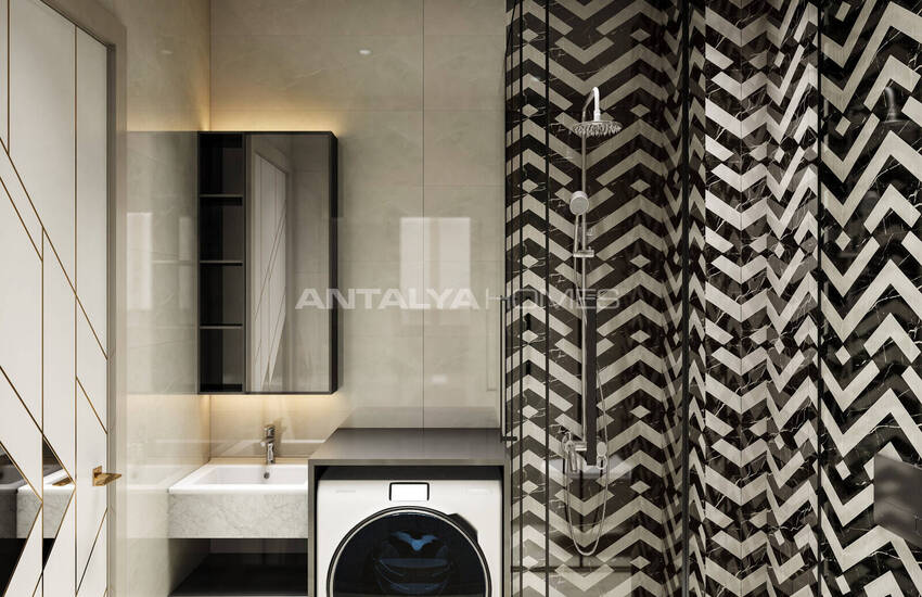 Cheap Sea and Nature View Properties for Sale in Alanya Oba 32