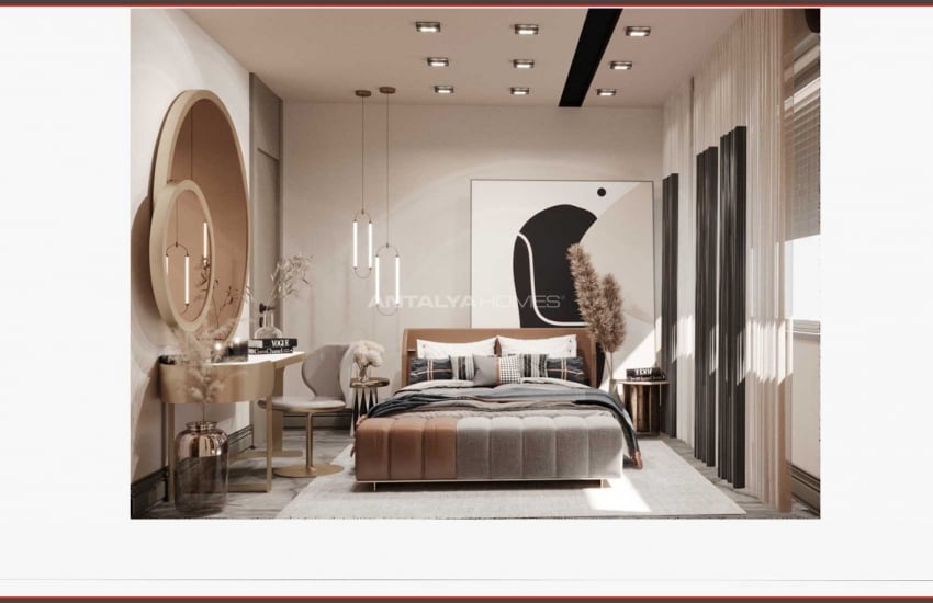 New Build Apartments with Spacious Design in Lara Antalya 5