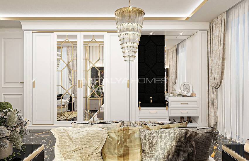Detached Villas with Private Pool and Garden in Alanya 43
