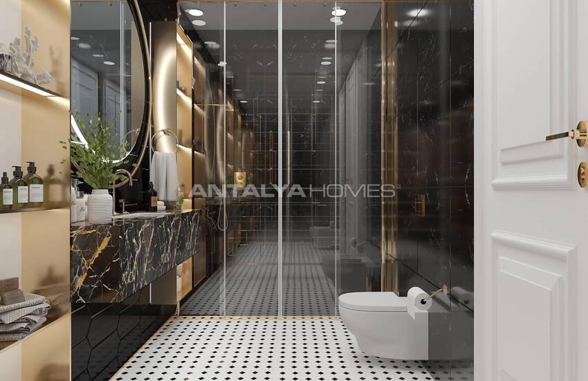 Detached Villas with Private Pool and Garden in Alanya 52