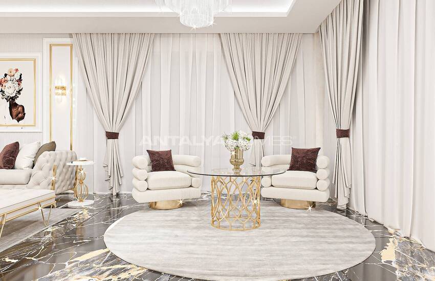 Detached Villas with Private Pool and Garden in Alanya 25
