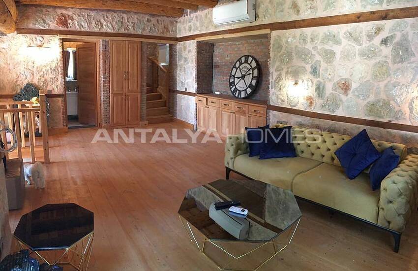 Stone House Intertwined with Nature in Kalkan Islamlar 14