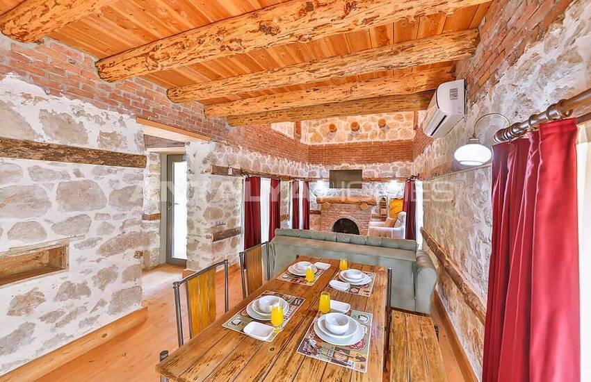 Stone House Intertwined with Nature in Kalkan Islamlar 32