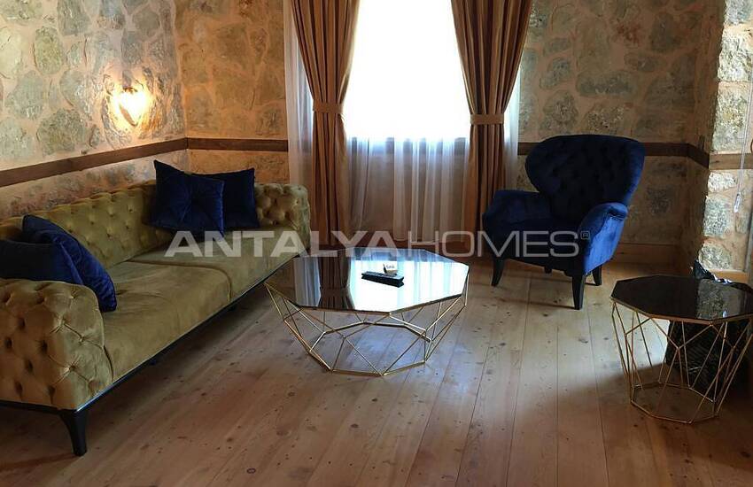 Stone House Intertwined with Nature in Kalkan Islamlar 15