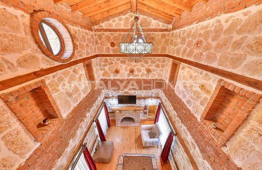 Stone House Intertwined with Nature in Kalkan Islamlar 36