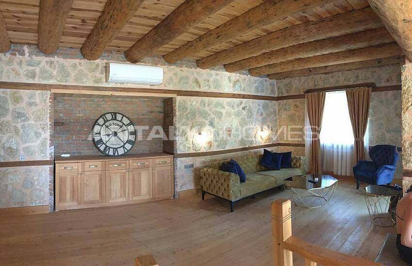 Stone House Intertwined with Nature in Kalkan Islamlar 16