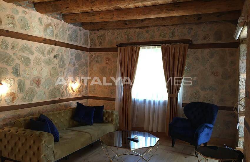 Stone House Intertwined with Nature in Kalkan Islamlar 17