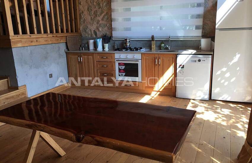 Stone House Intertwined with Nature in Kalkan Islamlar 13