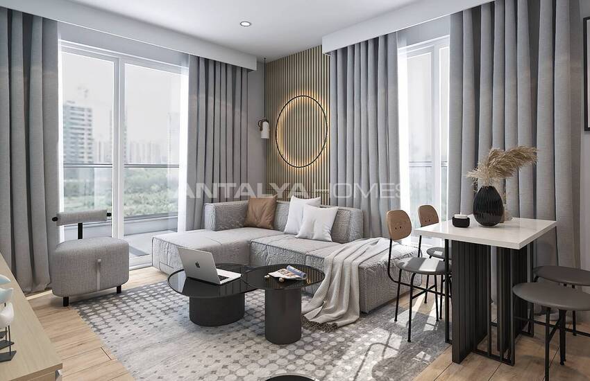 2+1 Apartment Suitable for Investment in Antalya Altıntaş 7