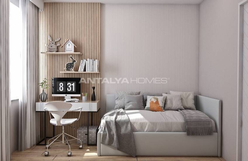 2+1 Apartment Suitable for Investment in Antalya Altıntaş 10