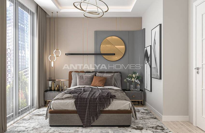 Elegant Flats in a Complex in Oba Neighborhood in Alanya 13