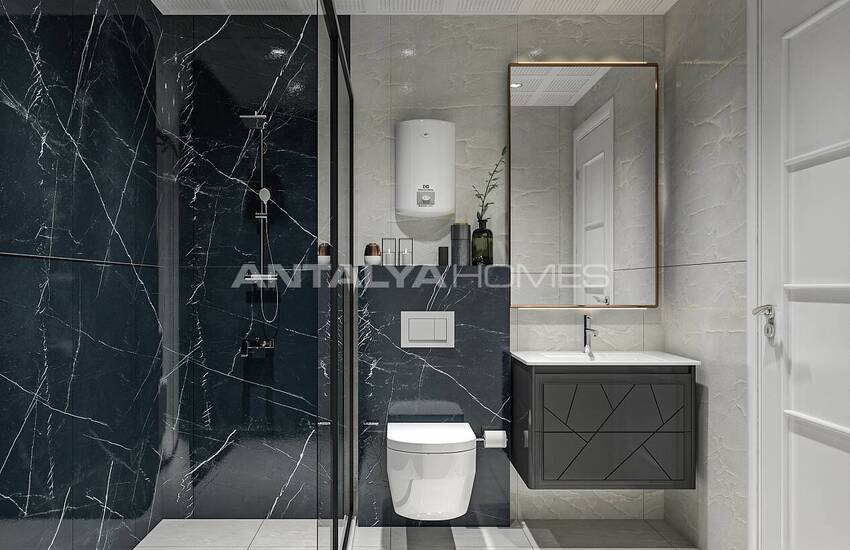 Elegant Flats in a Complex in Oba Neighborhood in Alanya 14