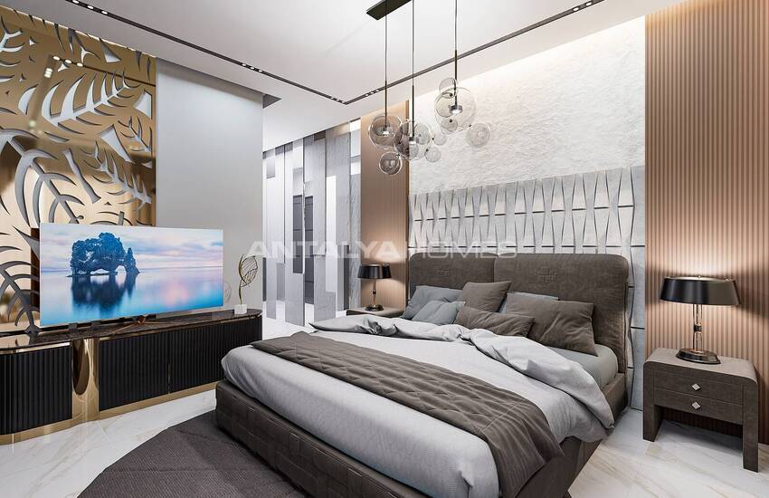 Luxe Flats In Een Complex Met Zwembad In Oba Alanya 26