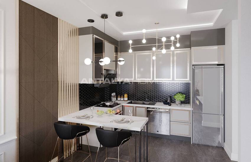 Luxe Flats In Een Complex Met Zwembad In Oba Alanya 12