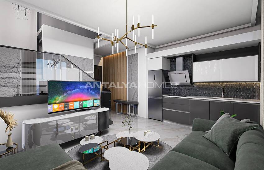 Luxe Flats In Een Complex Met Zwembad In Oba Alanya 14