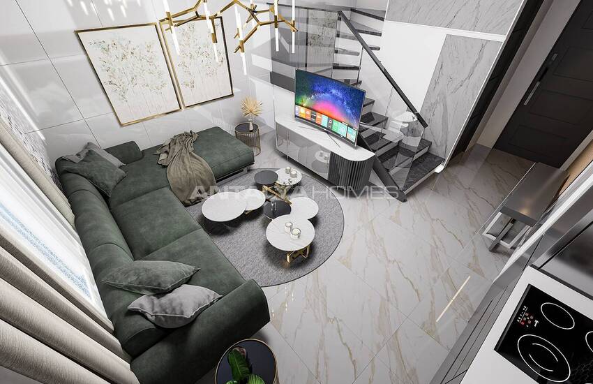 Luxe Flats In Een Complex Met Zwembad In Oba Alanya 15