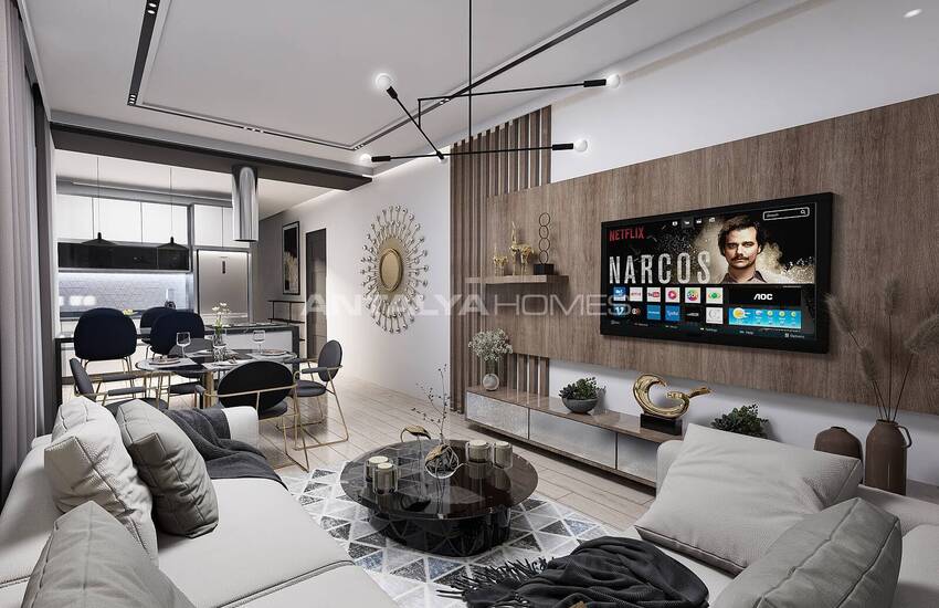 Luxe Flats In Een Complex Met Zwembad In Oba Alanya 18