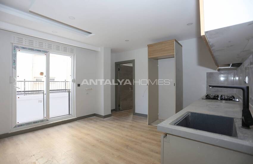 New Flat in a Building with Parking Lot in Antalya Center 8