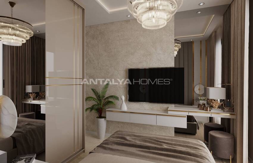 Chic Flats in a Luxury Complex Near Beach in Gazipasa
