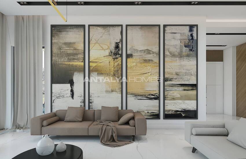 Villas with Private Pool and Sauna in Dosemealti Antalya 36