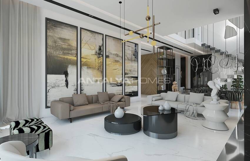 Villas with Private Pool and Sauna in Dosemealti Antalya 38