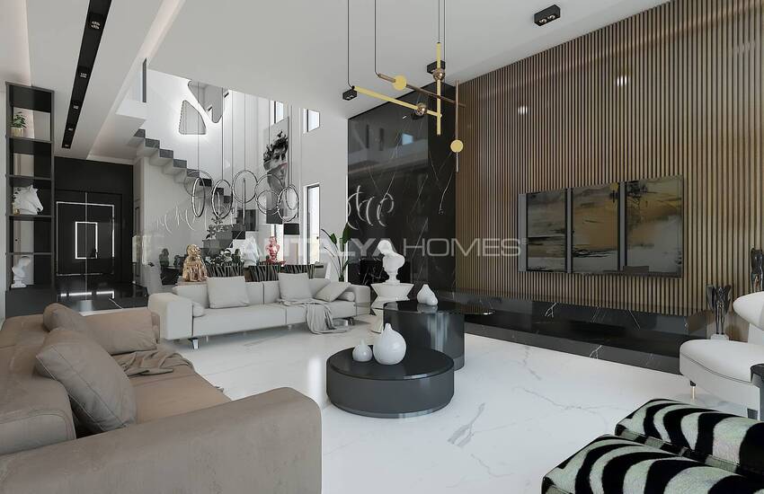 Villas with Private Pool and Sauna in Dosemealti Antalya 40