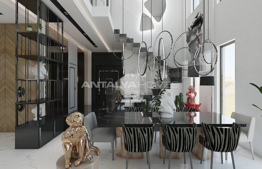 Villas with Private Pool and Sauna in Dosemealti Antalya 41