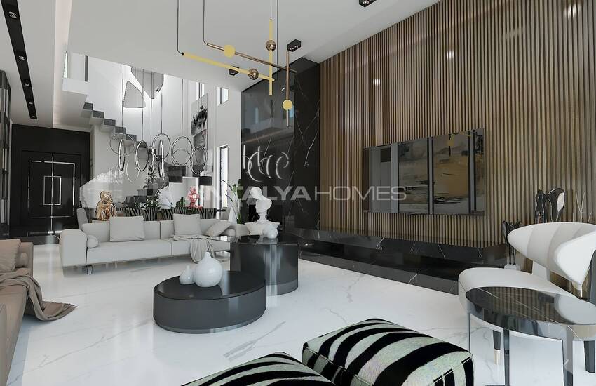 Villas with Private Pool and Sauna in Dosemealti Antalya 26