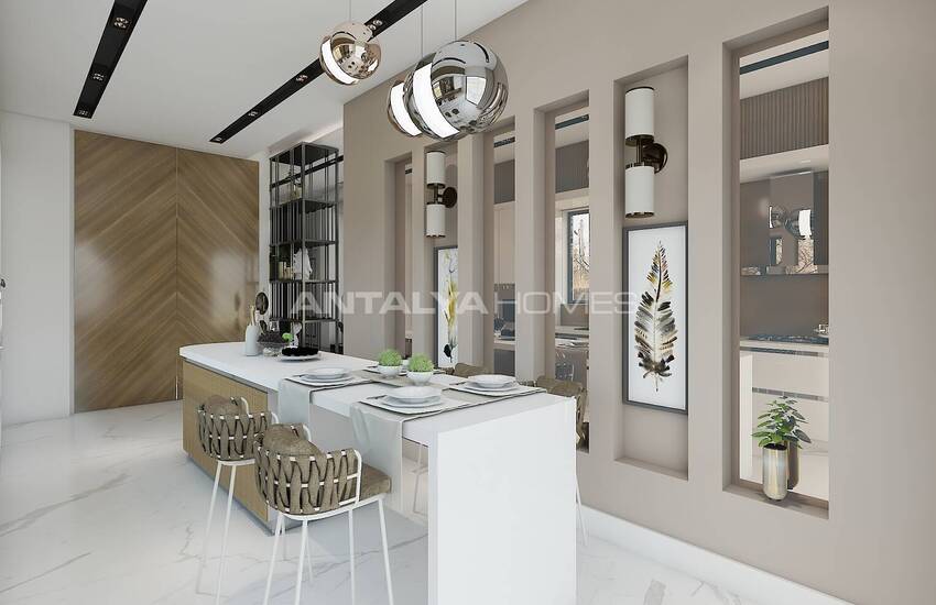 Villas with Private Pool and Sauna in Dosemealti Antalya 45