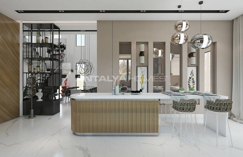 Villas with Private Pool and Sauna in Dosemealti Antalya 46