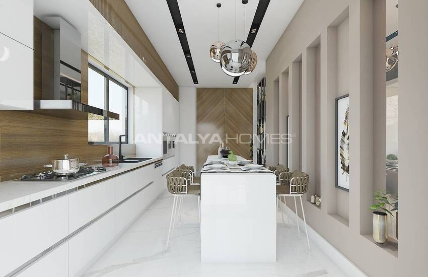 Villas with Private Pool and Sauna in Dosemealti Antalya 47