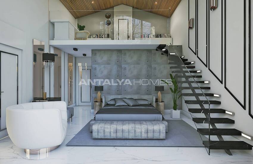 Villas with Private Pool and Sauna in Dosemealti Antalya 48