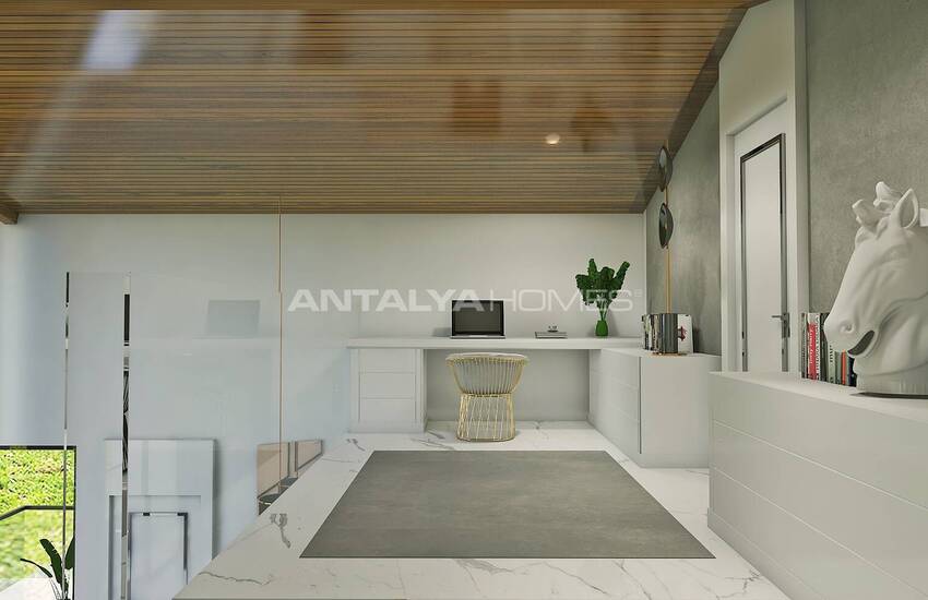 Villas with Private Pool and Sauna in Dosemealti Antalya 54