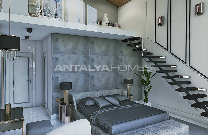 Villas with Private Pool and Sauna in Dosemealti Antalya 57