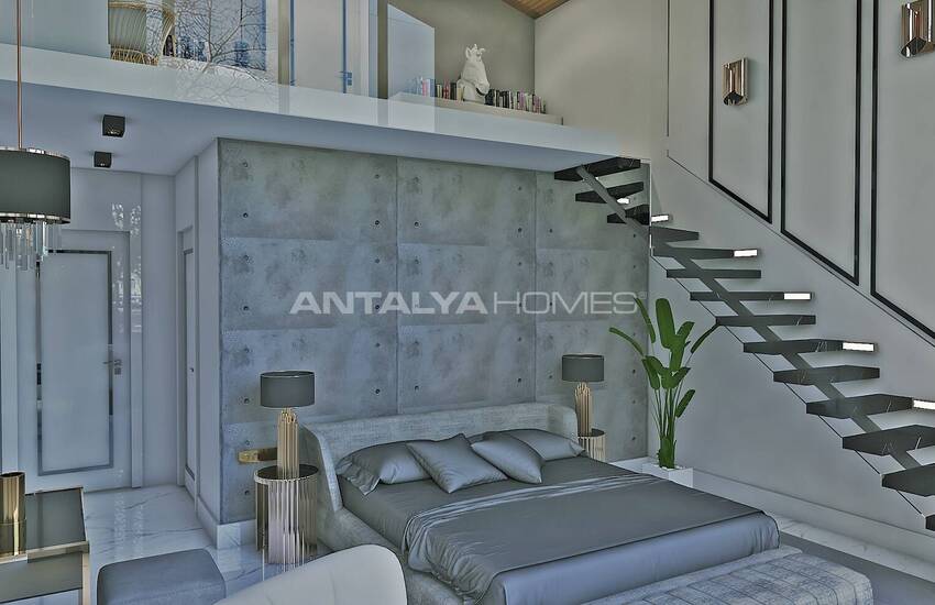 Villas with Private Pool and Sauna in Dosemealti Antalya 59