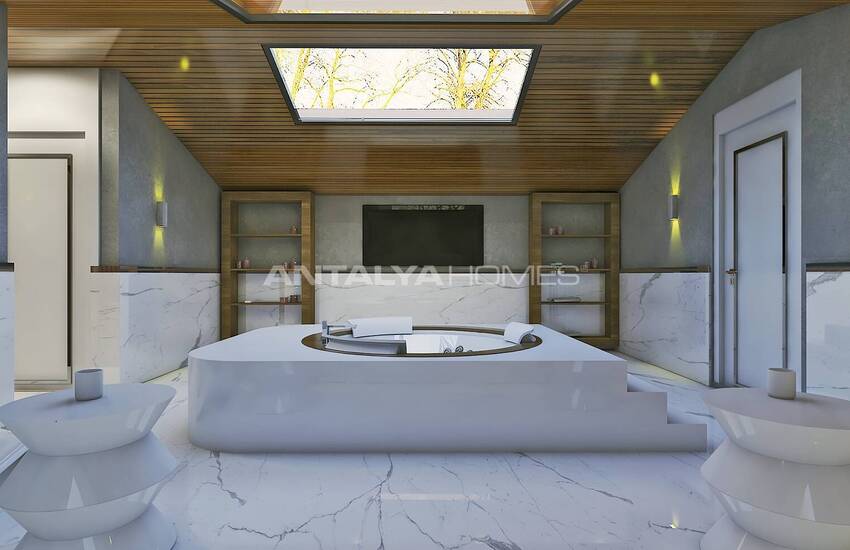 Villas with Private Pool and Sauna in Dosemealti Antalya 62