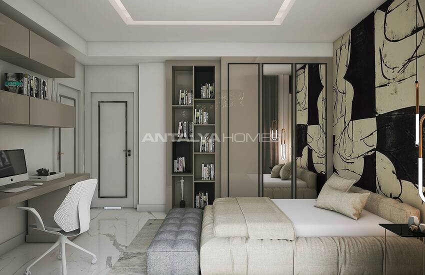 Villas with Private Pool and Sauna in Dosemealti Antalya 66