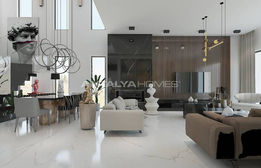 Villas with Private Pool and Sauna in Dosemealti Antalya 29