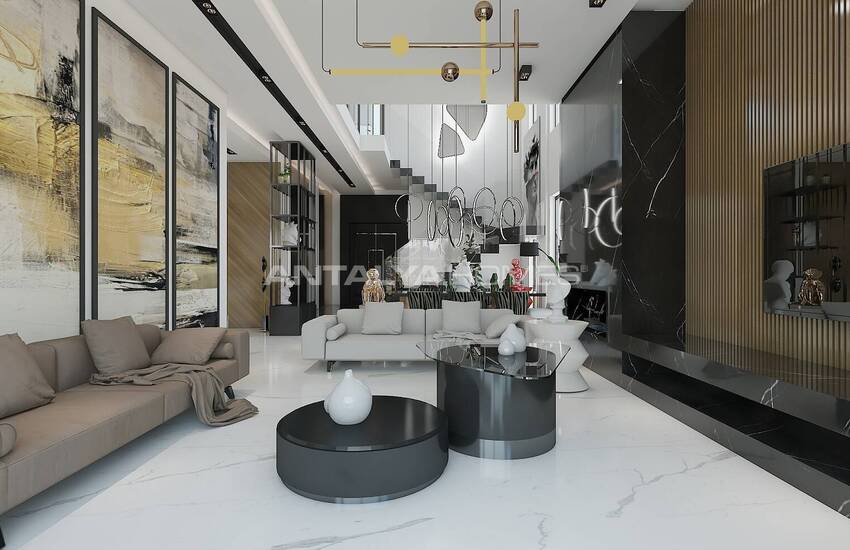 Villas with Private Pool and Sauna in Dosemealti Antalya 24