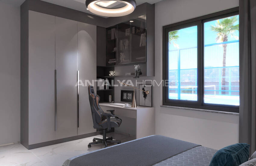 Новые Квартиры Рядом с Пляжем в Махмутларе, Аланья 32